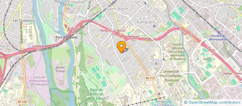 localisation de l'entreprise MADAME DALMIRA SALAS à TOULOUSE