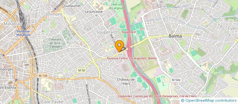 localisation de l'entreprise MADAME DALY GIOAN à TOULOUSE