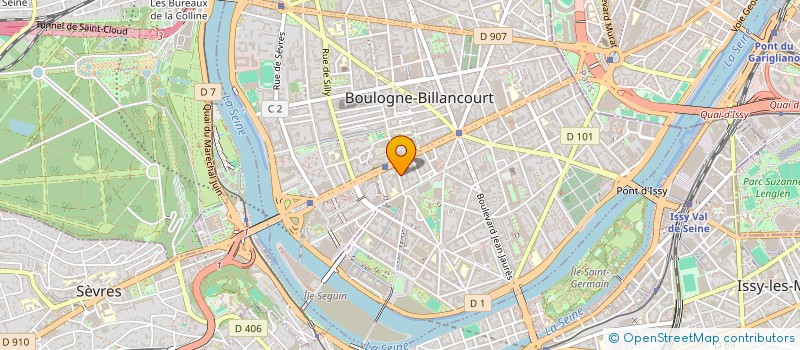 localisation de l'entreprise MADAME DAMIA TAHAR-CHAOUCHE à BOULOGNE-BILLANCOURT