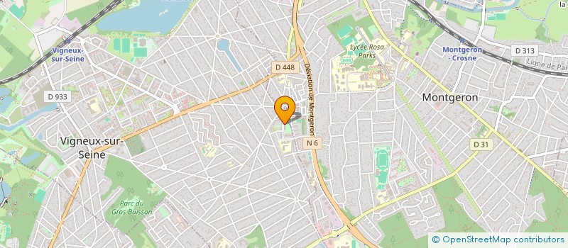 localisation de l'entreprise MADAME DAMLA SAHIN  VIGNEUX-SUR-SEINE