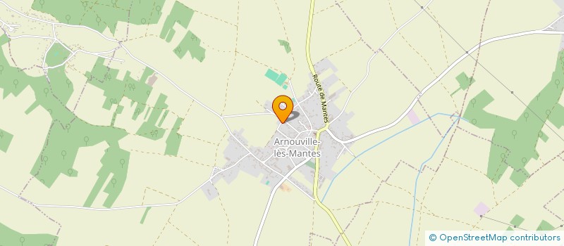 localisation de l'entreprise MADAME DAMON MORET  ARNOUVILLE-LES-MANTES