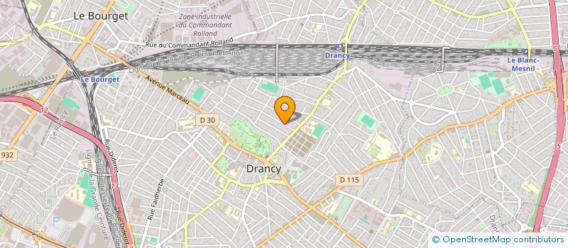 localisation de l'entreprise MADAME DAMYA SAIDI à DRANCY