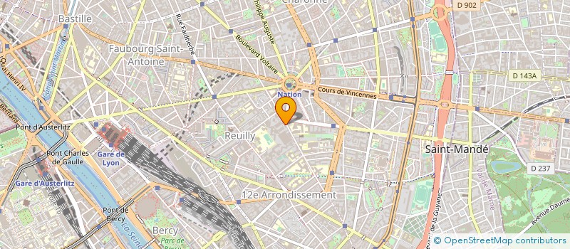 localisation de l'entreprise MADAME DAN BRANCENI  PARIS