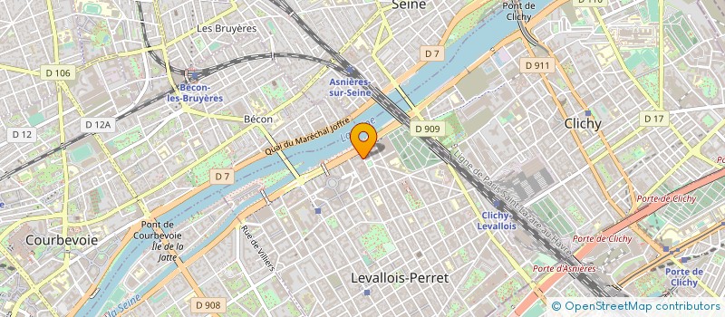 localisation de l'entreprise MADAME DAN QU à LEVALLOIS-PERRET