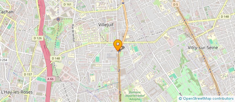 localisation de l'entreprise MADAME DAN TONG  VILLEJUIF