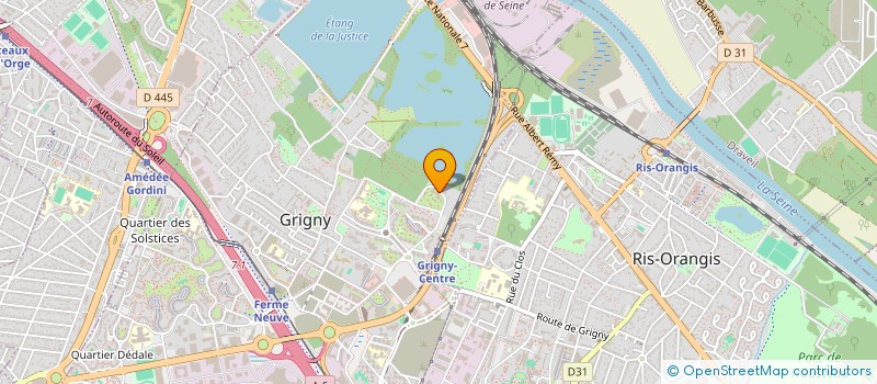 localisation de l'entreprise MADAME DAN WAN  GRIGNY