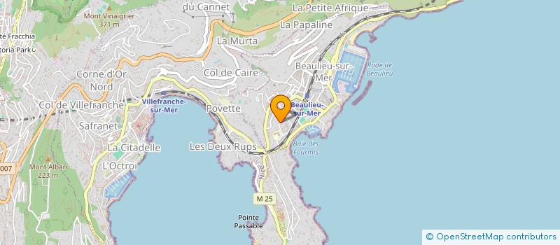 localisation de l'entreprise MADAME DANA BETRO à BEAULIEU-SUR-MER