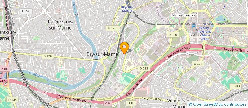 localisation de l'entreprise MADAME DANA BUDESCU  BRY-SUR-MARNE