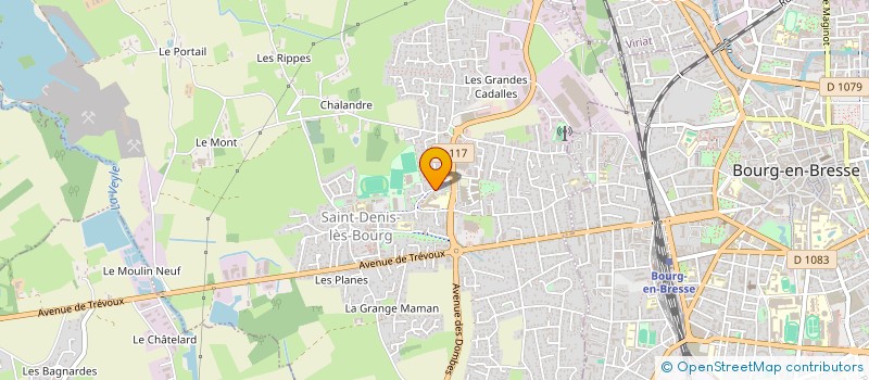 localisation de l'entreprise MADAME DANA MAK à SAINT-DENIS-LES-BOURG