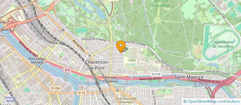 localisation de l'entreprise MADAME DANA TRIVAKS  SAINT-MANDE