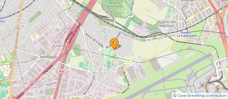 localisation de l'entreprise MADAME DANAE COCO  WISSOUS