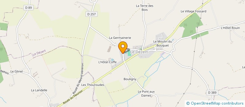 localisation de l'entreprise MADAME DANAE ELISABETH  LE DEZERT