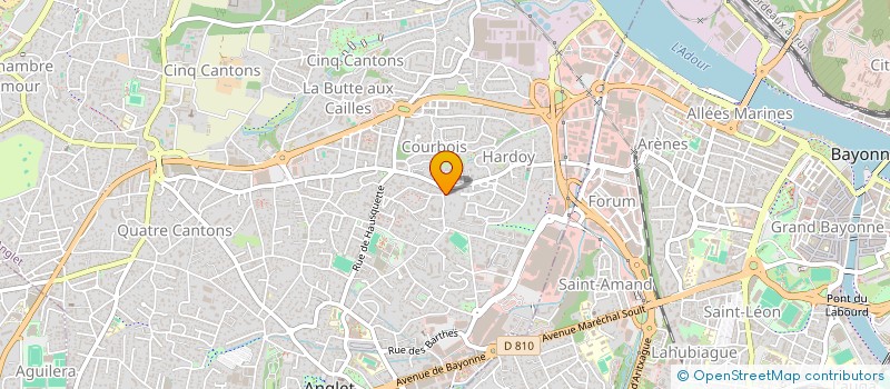 localisation de l'entreprise MADAME DANAE FAUPIN à ANGLET