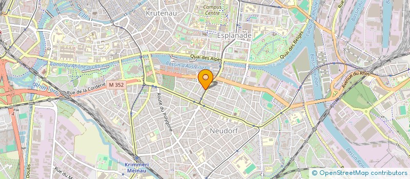 localisation de l'entreprise MADAME DANAE GUIMARAES à STRASBOURG