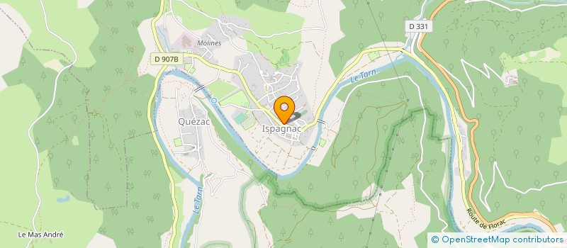 localisation de l'entreprise MADAME DANAE MIRALLES  ISPAGNAC