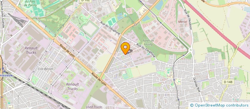 localisation de l'entreprise MADAME DANAE MORTIER  SAINT-PRIEST