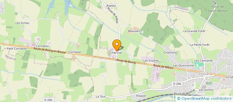 localisation de l'entreprise MADAME DANAE NICEY  CURTAFOND