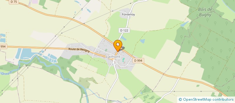 localisation de l'entreprise MADAME DANAE TILLAND à LAIMONT