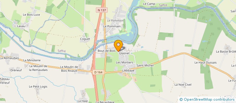 localisation de l'entreprise MADAME DANAELLE BOSSUT  HERIC