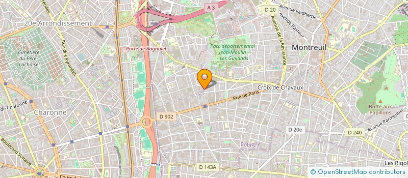 localisation de l'entreprise MADAME DANAI GALEOU à MONTREUIL