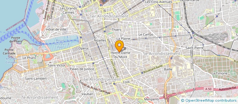 localisation de l'entreprise MADAME DANDOUNA PELLOUS MESSAOUDA à MARSEILLE