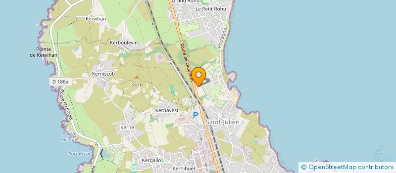 localisation de l'entreprise MADAME DANG THUY LINH JODIE VO à QUIBERON