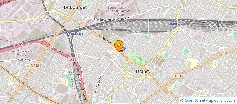 localisation de l'entreprise MADAME DANIA AUGUSTIN  DRANCY