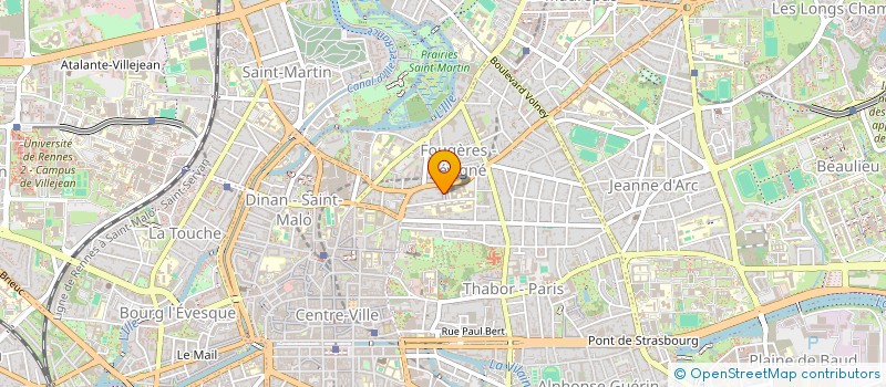 localisation de l'entreprise MADAME DANIA DAROUECHE  RENNES