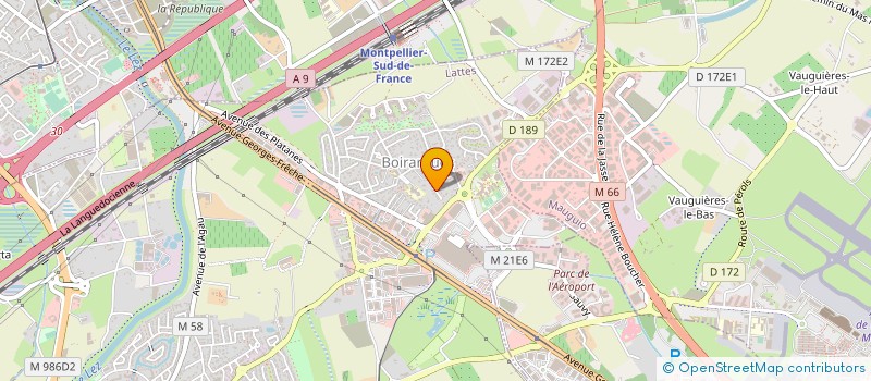 localisation de l'entreprise MADAME DANIA LE PAPE à LATTES