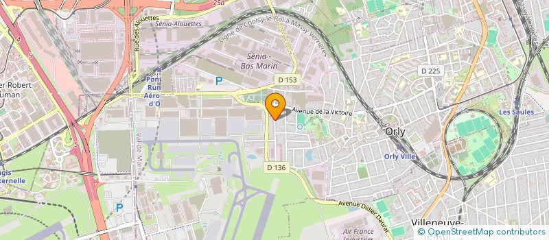 localisation de l'entreprise MADAME DANIA MANSOURI  ORLY