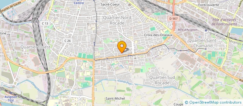 localisation de l'entreprise MADAME DANIA MERHEB à AVIGNON