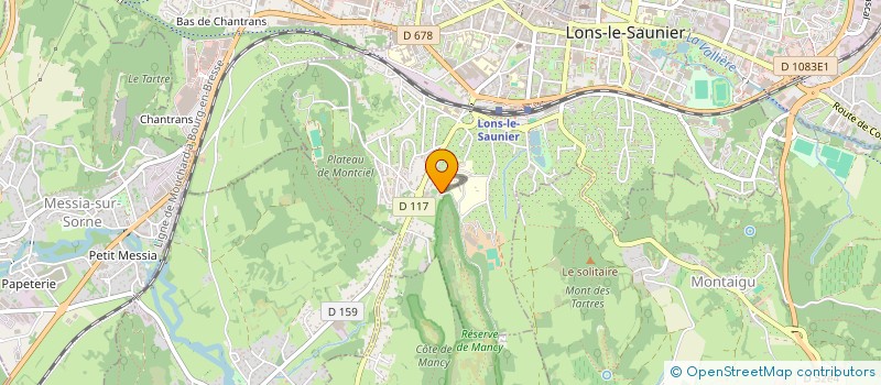 localisation de l'entreprise MADAME DANIA PAAR  LONS-LE-SAUNIER