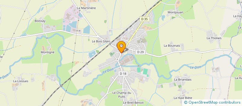 localisation de l'entreprise MADAME DANIE MAZURIER à ISSE