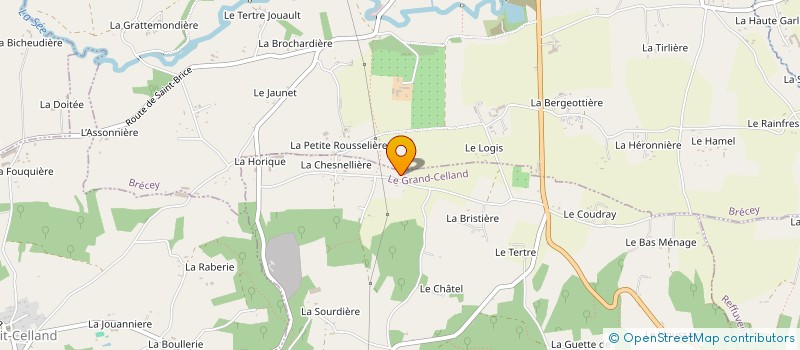localisation de l'entreprise MADAME DANIE ROUSSEL à LES CRESNAYS