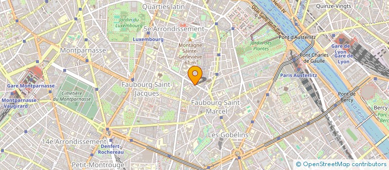 localisation de l'entreprise MADAME DANIEL GOMEZ CABALLERO  PARIS