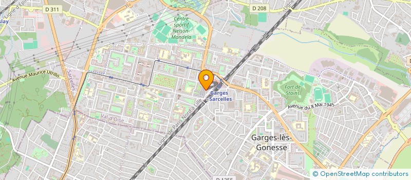 localisation de l'entreprise MADAME DANIELA AGACHI  SARCELLES