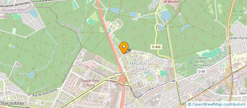 localisation de l'entreprise MADAME DANIELA ALVES DA SILVA SANTOS  MEUDON