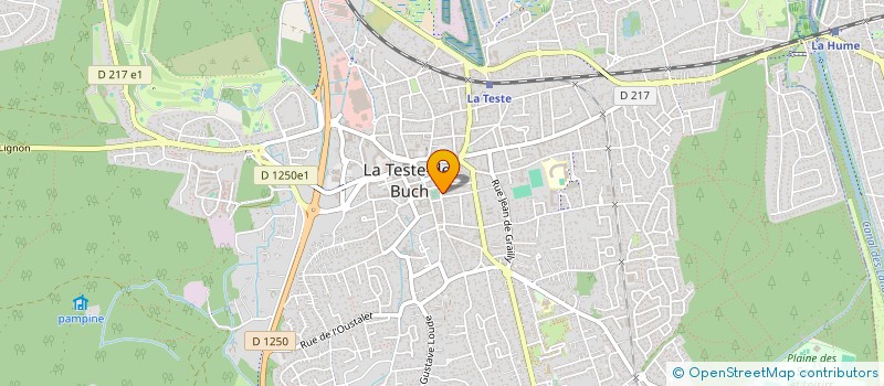 localisation de l'entreprise MADAME DANIELA ARIAS à LA TESTE-DE-BUCH