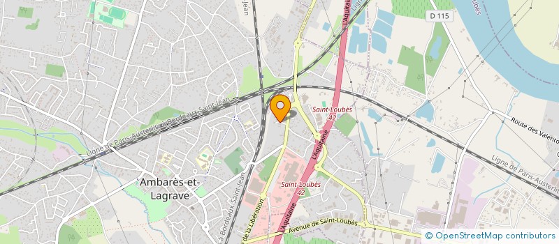 localisation de l'entreprise MADAME DANIELA ASENOVA  AMBARES-ET-LAGRAVE