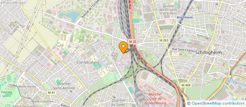 localisation de l'entreprise MADAME DANIELA BABIC  SCHILTIGHEIM