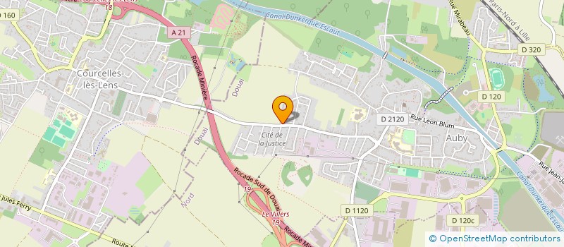 localisation de l'entreprise MADAME DANIELA BEGHEAN  AUBY