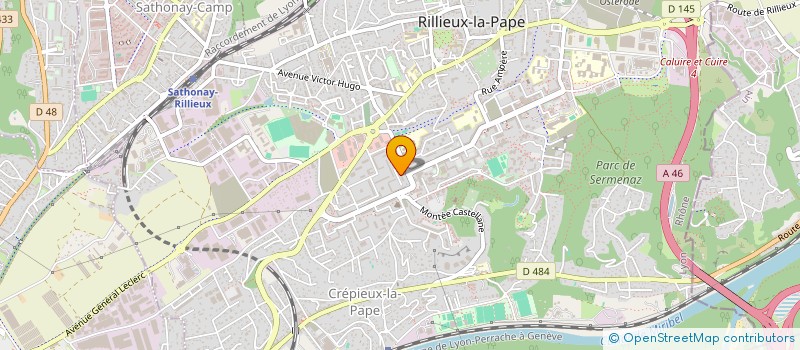 localisation de l'entreprise MADAME DANIELA CALOTA à RILLIEUX-LA-PAPE