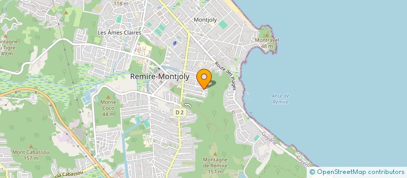 localisation de l'entreprise MADAME DANIELA CANEZIN  REMIRE-MONTJOLY