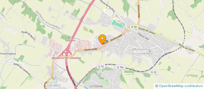 localisation de l'entreprise MADAME DANIELA CARAIAN  MONTASTRUC-LA-CONSEILLERE