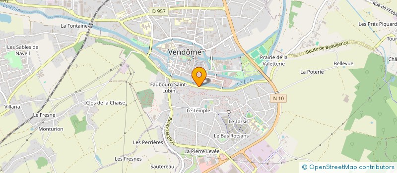 localisation de l'entreprise MADAME DANIELA CARAUS  VENDOME