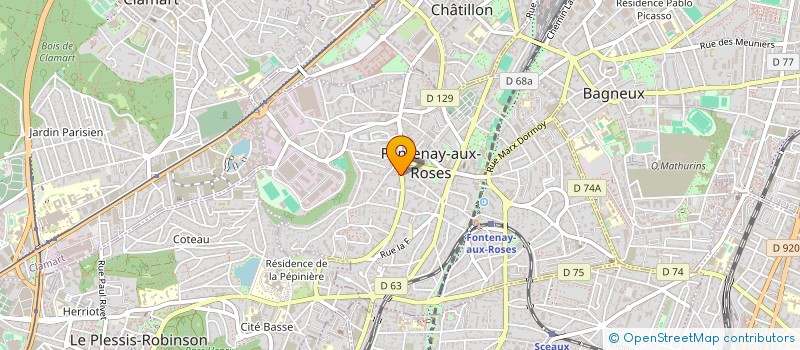 localisation de l'entreprise MADAME DANIELA CINILEANU  BOULOGNE-BILLANCOURT