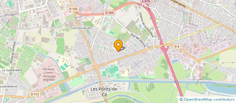 localisation de l'entreprise MADAME DANIELA CONSTANTINESCU à LES PONTS-DE-CE