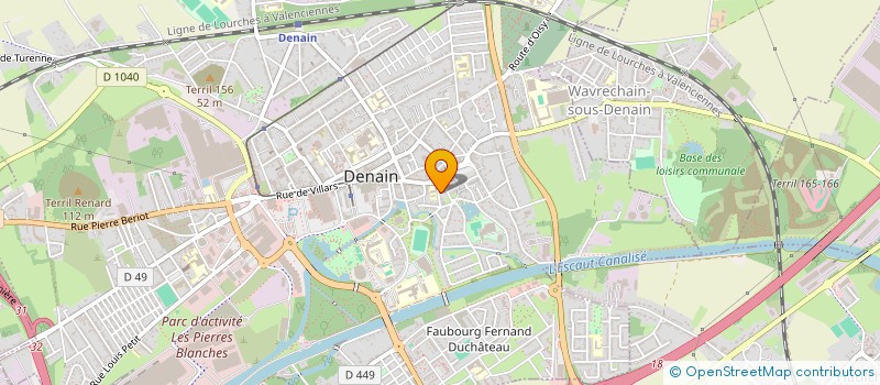 localisation de l'entreprise MADAME DANIELA-CRISTINA CIOBOTARU  DENAIN