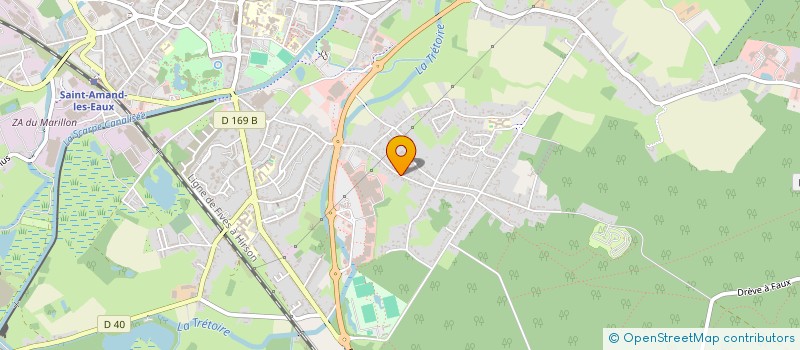 localisation de l'entreprise MADAME DANIELA CUCIUFFO  SAINT-AMAND-LES-EAUX