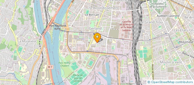 localisation de l'entreprise MADAME DANIELA DAVID  LYON